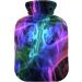 Fantasy Smoke 1L Hot Water Bottle | Cozy Plush Cover for Winter Warmth | Ideal Heat Bottle for Adults & Kids - Buy Online on GoSupps.com