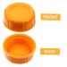 Toddmomy 10pcs Baby Bottle Seal Caps for Feeding & Travel - Fresh-Keeping Screw Lids for Milk Storage - Orange - 4.3x4.3x1.5cm - Buy Online on GoSupps.com