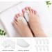 4 Pairs Silicone Toe Separator & Hammer Toe Corrector Set - Bunion Relief - Buy Online on GoSupps.com