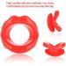 Lip Trainer Oral Exerciser Lip Exerciser Silicone Face Lifting Lip Exerciser Mouth Muscle Tightener Tightening Anti-Wrinkle Tool(Red) - Buy Online on GoSupps.com