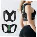 FOMIYES Posture Correcting Belt - Adjustable Upper Back Brace for Improved Sitting Posture - Hump Support - 45X18X1cm Black - Buy Online on GoSupps.com