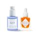 HERBIVORE Wrinkle-Fighting Duo MOON FRUIT 1% Bakuchiol & Peptides Serum + PHOENIX Rosehip Anti-Aging Face Oil - for Smoother Youthful Skin Plant-based Vegan Cruelty-free