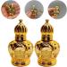 FRCOLOR 6pcs Vintage Middle Eastern Essential Oil Roller Bottles - 15ml Glass Perfume Containers for Aromatherapy - Buy Online on GoSupps.com