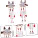 Toyvian 1 Pair Fox Tassel Clip Barrettes for Hair Chinese Tassel Hair Clip Hair Clips for Hair Accessory for Women Tassel Hairpin Pearl Hair Accessories Kimono Hair Alloy - Buy Online on GoSupps.com