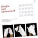 16 Pairs White Cotton Gloves Tool Gloves Black Cotton Gloves Warm Gloves Cotton Inspection Gloves Ladies Mittens Polishing Gloves Industrial Gloves Soft Jewelry Work - Buy Online on GoSupps.com