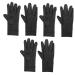 Gatuida 3 Pairs Gloves Womens Glove Womens Glives Hand Muffs for Men Washing Capsules Wallpaper Shower Squeegee Jaw Trainer Elastic Non-Slip Fitness
