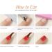 Nude Nail Polish - Nude Nail Varnish Quick Dry - Peel Off Water-Based Formula No Smell Nail Polish - Stylish and Classical Nail Polish for DIY Nail Art - Buy Online on GoSupps.com