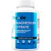Fitcode Magnesium Citrate Capsules 400mg - Muscle and Bone Health Magnesium Supplement with Pure Magnesium Citrate for Muscle Relaxation & Bone Strength - 60 Veggie Magnesium Capsules for Heart Health