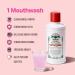 Euthymol ICY Mint Alcohol-Free Mouthwash 500ml - Reduce Plaque, Clean Gums, Freshen Breath - Daily Oral Care - Buy Online on GoSupps.com
