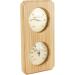 Premium 2 in 1 Sauna Thermometer Hygrometer - Gold Plate Wood & Copper Design for Indoor Use | International Shipping - Buy Online on GoSupps.com