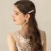Yheakne Vintage Hair Clip Pin Gold Pearl Hair Pins Clip Pearl Hair Barrette Headpieces Decorative Hair Piece Metal Head Clip Hair Accessories for Women and Girls (Pearl) - Buy Online on GoSupps.com