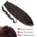 SEGO 66cm Ponytail Extension Hairpiece - Long Curly Wavy Braid Dark Brown Synthetic Hair Extension - Buy Online on GoSupps.com