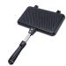 Durable Double-Sided Frying Pan Detachable Double-Sided Sandwich fry Pan Sandwich Baking Pan Double-Sided with Heat-Resistant Handles Non-Stick Double Sided Breakfast Sandwich Maker for Toast