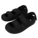 KXSM Unisex Diabetic Slippers Adjustable Edema Swollen Slippers Textile Material Mesh Rubber Flat Soft Non-Binding Upper Lightweight Extra Wide Sandals Bunions Edema Diabetes Hammer Toes Black 41 41 Black