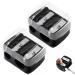 2PCS Eyeliner Sharpener Lip Liner Sharpener Eye Pencil Sharpener Makeup Pencil Sharpener Lip Liner Sharpener Eyebrow Pencil Sharpener Cosmetic Pencil Sharpener Portable Pencil Sharpener