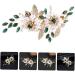POPETPOP Hair Clips for Women Hair Accessories Flower Hairpin Hairpin Metal Hairpin Hair Clips Decoration Bridal Hair Clips Wedding Hair Clips Bride Hair Clips Women Hairpins - Buy Online on GoSupps.com