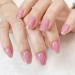 Glitter Nail Polish Pink Nail Varnish Shimmering Sparkly Shine Quick Dry Nail Polish Long Lasting Nail Polish Natural Oil Based No Need Cure Nail Polish Nail Art for Girls Women DIY at Home - Buy Online on GoSupps.com