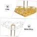 Hemoton 4 Pcs Nail Art Heart Pen Holder Makeup Brush Nail Art Painting Pen Rack Lip Liner Organizer Make up 8.7X8.5X6.8cmx2pcs Assorted Colorx2pcs - Buy Online on GoSupps.com
