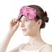 Blooming Pink Cherry Sleep Mask for Women | Adjustable Eye Shades with Elastic Strap | International Shipping - Buy Online on GoSupps.com