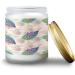 Orange Lemon Aromatherapy Candles - 7 oz Scented Jar Candle Gift Set for Women | Long Lasting Home Fragrance with Peacock Feather Design - Buy Online on GoSupps.com