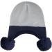 KAKU NANU Toddler Winter Hat with Double Pom Pom | Fleece Lined Beanie for Boys and Girls 2-4 Years - Dark Blue - Buy Online on GoSupps.com