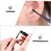Lurrose Ear Cleaner Kit - Earwax Removal Tool with Rotating Scoop and Steel Pick for Ear Cleaning - Practical Ear Care Set - Buy Online on GoSupps.com