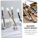 Doitool Nano Toothbrush Set - 8 Soft Bristle Travel Toothbrushes for Sensitive Teeth | Perfect Camping & Travel Accessories | TPU Case Included - Buy Online on GoSupps.com