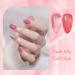 Nude Jelly Gel Nail Polish - Sheer Nude Jelly Transparent Gel Nail Polish - 7ml Nude Pale Pink Nail Polish - Soak Off U V LED Gel Nail Varnish - Buy Online on GoSupps.com