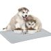 Fullberg silicone dog bowl pad 60 x 40 cm washable lining mat cat gray slipproof waterproof silicone mat bowl food bowl surface base frame bowl dog bowl matte cats feed pets