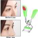 2 Pcs Stainless Steel Eyelash Curlers with Built-in Comb - Black Green Eye Makeup Toolset for Girls - Buy Online on GoSupps.com