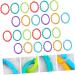 SAFIGLE 48pc Grabbing Infant Pacifier Teether Rings - Colorful Molar Toys for Boys - Buy Online on GoSupps.com