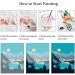 Paint by Numbers Kit for Adults and Kids - Landscape Painting on Canvas - DIY Colorful Oil Painting - Home Wall Decor - 6 Pack (8x12 in) - Buy Online on GoSupps.com