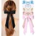 Limtula Bowknot Shape Hairpins Hot Girl Long Ribbon Bowknot Spring Hair Clip Wedding Hair Clip for Woman Ponytail Hair Clip Dark coffee - Buy Online on GoSupps.com