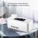 Mini Fridge Portable Insulin Cooler Medicine Refrigerated Box Intelligent Charging Insulin Fridge LCD Display Mini in White 21x9x9cm(8x4x4inch) - Buy Online on GoSupps.com