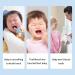 Diggone 2 Pack Kids U-Shaped Toothbrush for Toddlers and Children - Food Grade Silicone Brush Head - 360 Oral Teeth Cleaning Design - Ages 2-6 - Buy Online on GoSupps.com