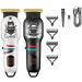 V-971 Cordless Beard Trimmer - Professional Rechargeable Hair Clipper for Men | Best Barber Tool | International Shipping - Buy Online on GoSupps.com