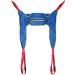 Patient Lift Toileting Sling Lift Equipment Bariatric Handicap Lift Commode Sling Transfer Belt Divided U Slings with Four Point Support Full Body Sling 0620