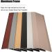 Floor Transition Strip 10cm Wide Aluminum Transitions Ramp Thresholds Reducer Bar for Wood/Laminate/Vinyl/Tile Floors (Color : Silver Size : Long 120cm/47.2in) Silver Long 120cm/47.2in - Buy Online on GoSupps.com