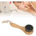 Manual Facial Cleansing Brush Manual Wooden Face Scrubber with Long Handle Ultra-Soft Deep Cleansing for Home - Buy Online on GoSupps.com