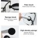 Kioiner 3 Pcs Eyeglasses Lens Cleaners Mini Portable Carbon Microfibre Cleaning Clip with Brush for All Types of Glasses Sunglasses Reading Glasses Spectacles - Buy Online on GoSupps.com