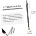 PLAFOPE 8pcs Beauty Eyebrow Pencil Long Lasting Eyebrow Pencils Lasting Eyebrow Pencil Waterproof 1 count (Pack of 1) Black - Buy Online on GoSupps.com