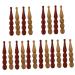 Ultechnovo 20 STK Pearl Massage stick manual bodystick massage device made of wood massage devices for feet guasha tool for the body pen acupuncture point sticker fragrant wood cosmetics