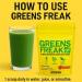 Pharmafreak Greens Freak Superfood Greens Powder 30+ Organic Greens Spirulina & Chlorella for Gut Health Digestion Immunity & Daily Energy Caffeine-Free Vegan 30 Servings Sweet Apple - Buy Online on GoSupps.com