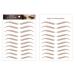 6D Imperm able Autocollant De Sourcil Brun cologique Pour Sourcils Hair-like Authentic Eyebrows Pour Femmes Comfy Paresseux Sourcils Sans Dommages Eyebrow Tattoo Sticker Stickers Waterproof 08