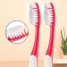 Zumaha Men's Loose 4-Pack Toothbrushes Deep Cleaning Plaque & Stain Removal with Tongue Cleaner - Buy Online on GoSupps.com
