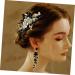 Ipetboom Pearl Flower Comb Tiara Hair Accessories Wedding Decor Leather Hair Tie Flower Hair Decor Bridal Hair Decor Bridal Head Decor Exquisite Hair Comb Girls Hair Accessory - Buy Online on GoSupps.com