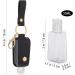 Portable Empty Travel Bottle Keychain - 1oz Reusable Mini Squeeze Bottle for Soap & Lotion - Black 9x3x3cm - Buy Online on GoSupps.com