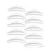 Set of 10 Silicone Lash Lifting Pads: Size S/M/M2/M1/L Durable Material Protects Eye Skin - Ideal for Professional Eyelash Curls - Includes Eye Protection