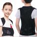Adjustable Children Posture Corrector | Full Back Support Belt & Lumbar Brace for Hunchback Correction | Kids & Adults | Pain Relief in Black - Buy Online on GoSupps.com