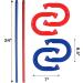 Horseshoe Outside Game Set - Complete with 4 Horseshoes, 2 Stakes - Blue and Red Colors - Perfect for Parties and Outdoor Gatherings - Buy Online on GoSupps.com